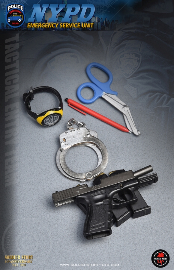 SSt100-50 NYPD - ESU - TACTICAL ENTRY TEAM