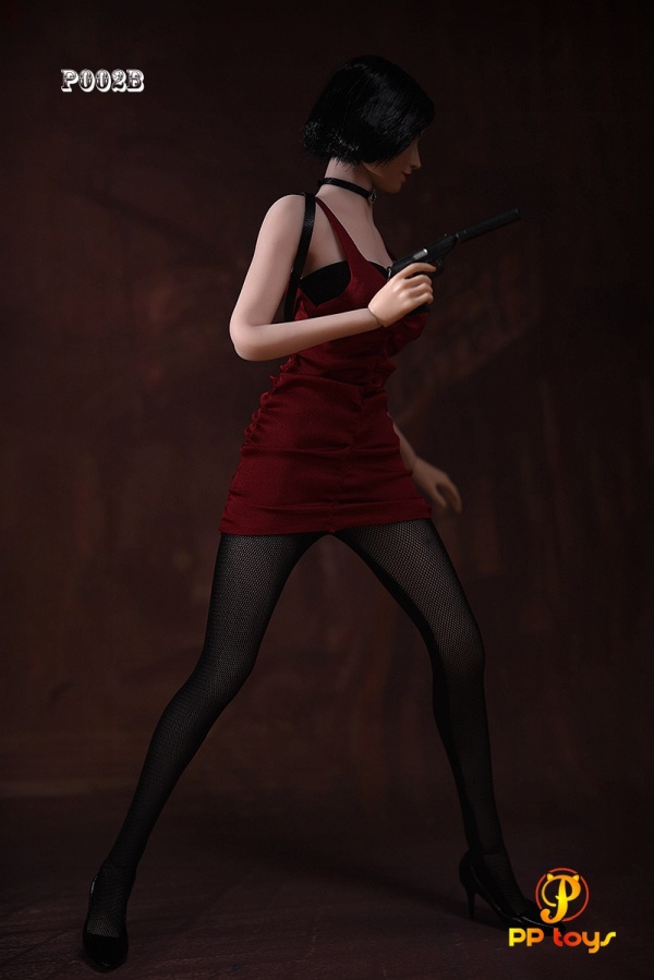 PPT-P002B-07 Female Agent Suit - red Version