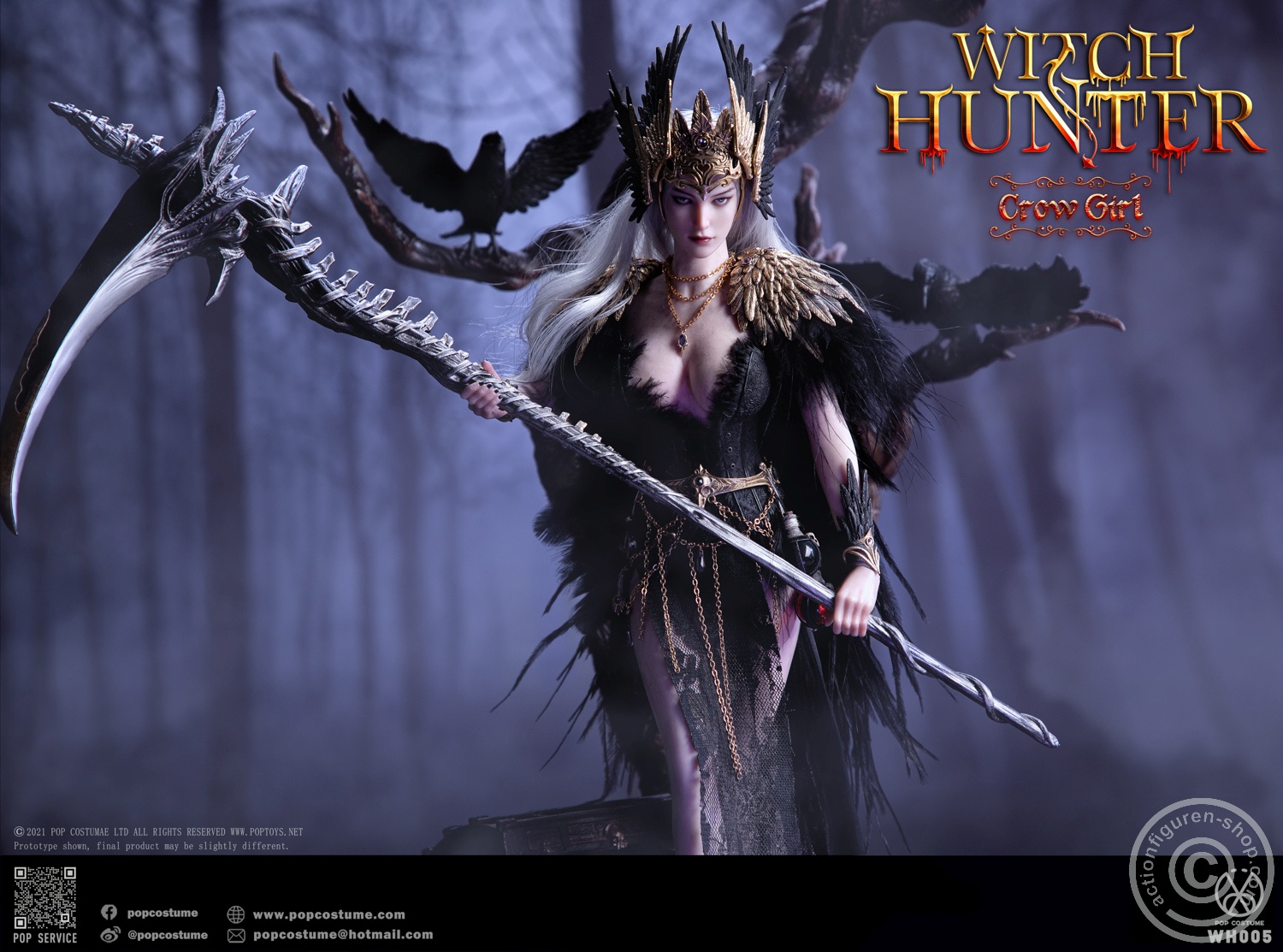 Witch Hunter Series - The Crow Girl Deluxe Version Witch Hunter Series - The Crow Girl Deluxe Version