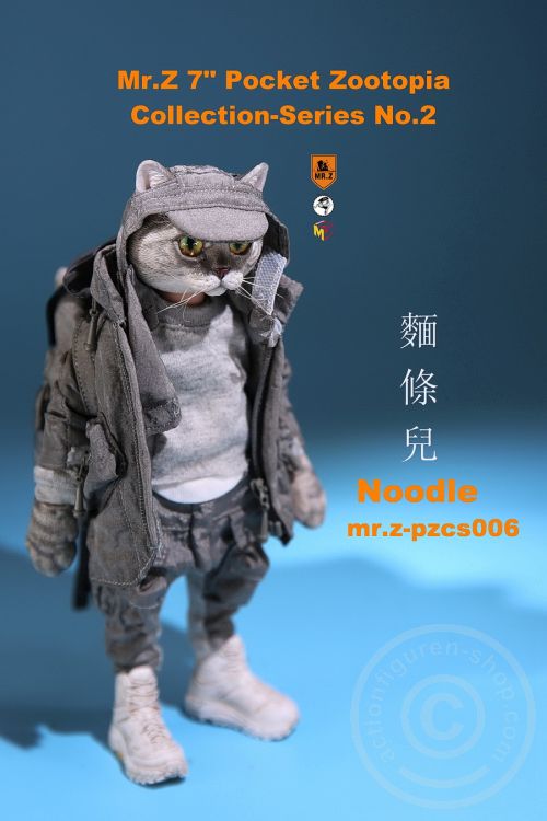 MRZpccs06-07 Noodle - 7" Pocket Zootopia Series No.2