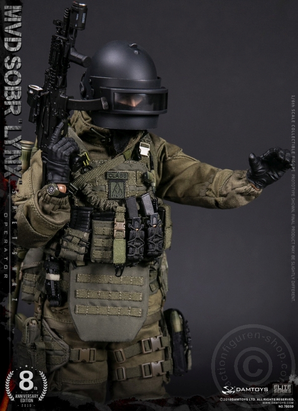 DA78059-12 Russian Spetsnaz MVD - SOBR LYNX - 8th Anniversary Edition