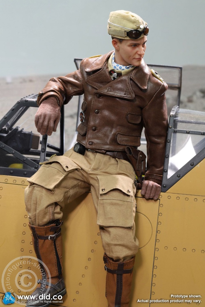 80154-23 Hans-Joachim Marseille - WWII German Luftwaffe Flying Ace