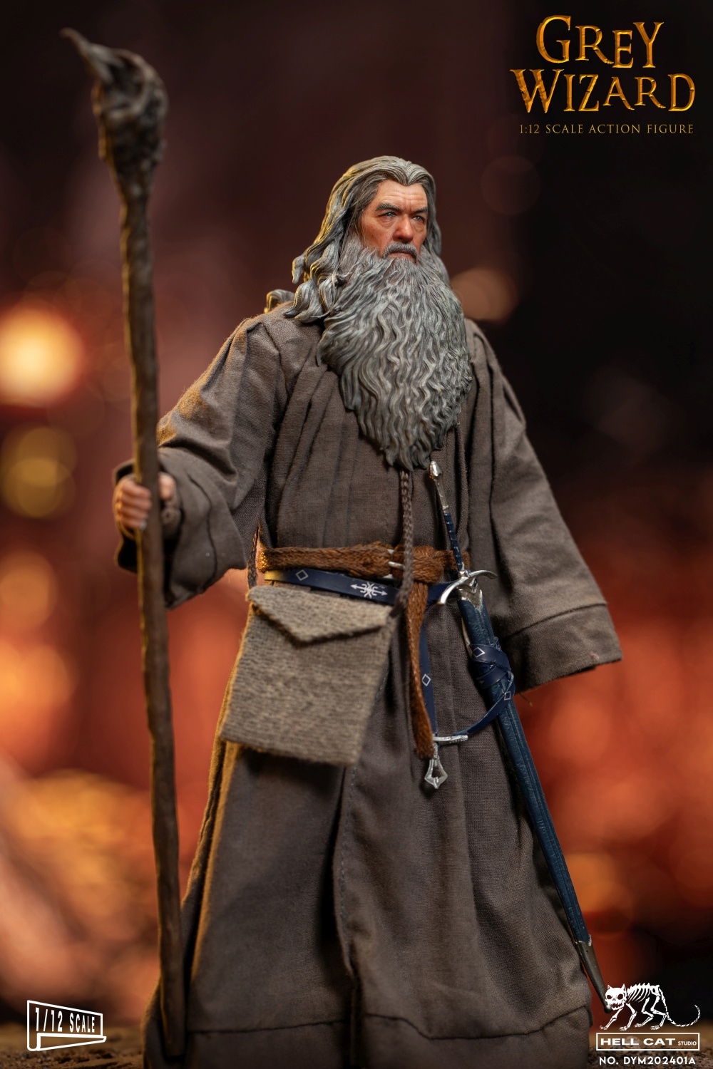 Grey Wizard vs Abyss Demon Figure - Luxury Version - in 1/12 scale Grey Wizard vs Abyss Demon Figure - Luxury Version - in 1/12 scale