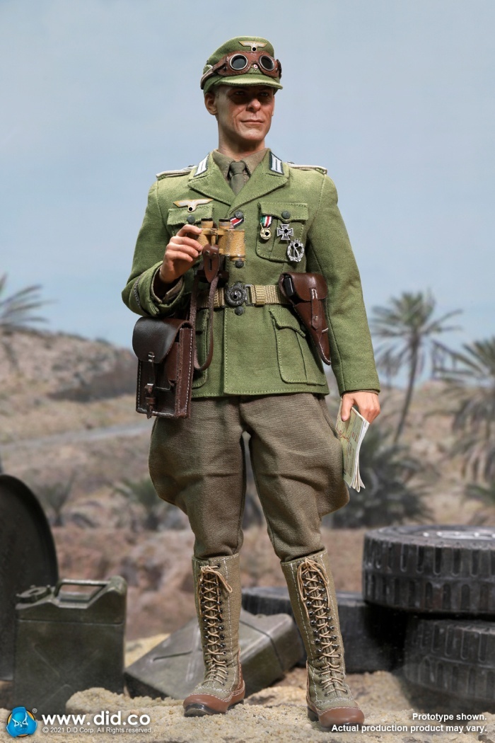 Wilhelm - WWII German Afrika Korps Infantry Captain