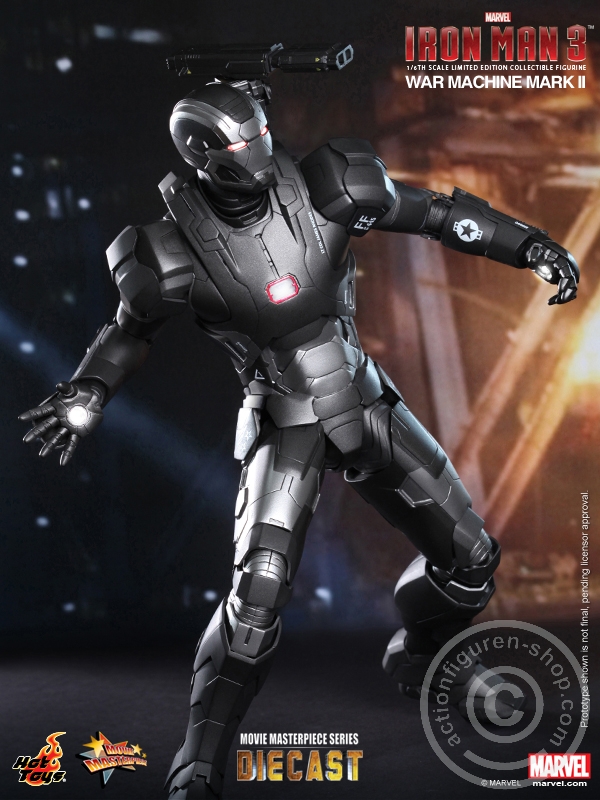 175126-05 Iron Man 3 - War Machine (Mark II) - Diecast - MMS198D03