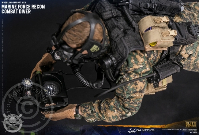Marine Force Recon Combat Diver - Woodland