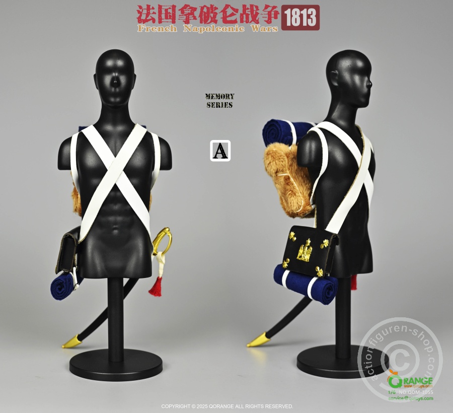 Napoleonic Wars - France 1813 Accessory Set - Set A - in 1/6 scale