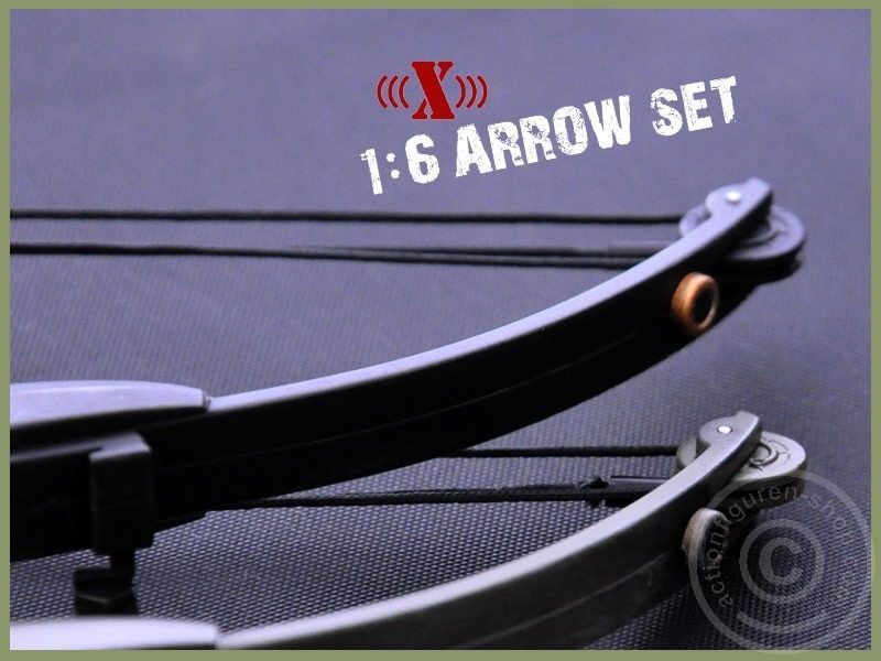 ZYX006-05 Bow & Knife Set - Black - Rambo