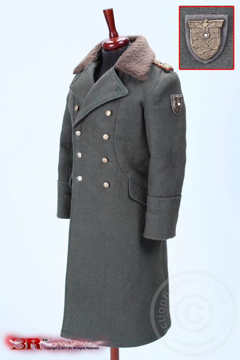 German Great Coat w/ fur collar