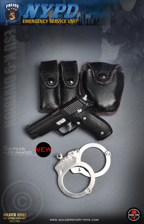 SSt101-49 NYPD - ESU - K-9 DIVISION - (Hundestaffel)