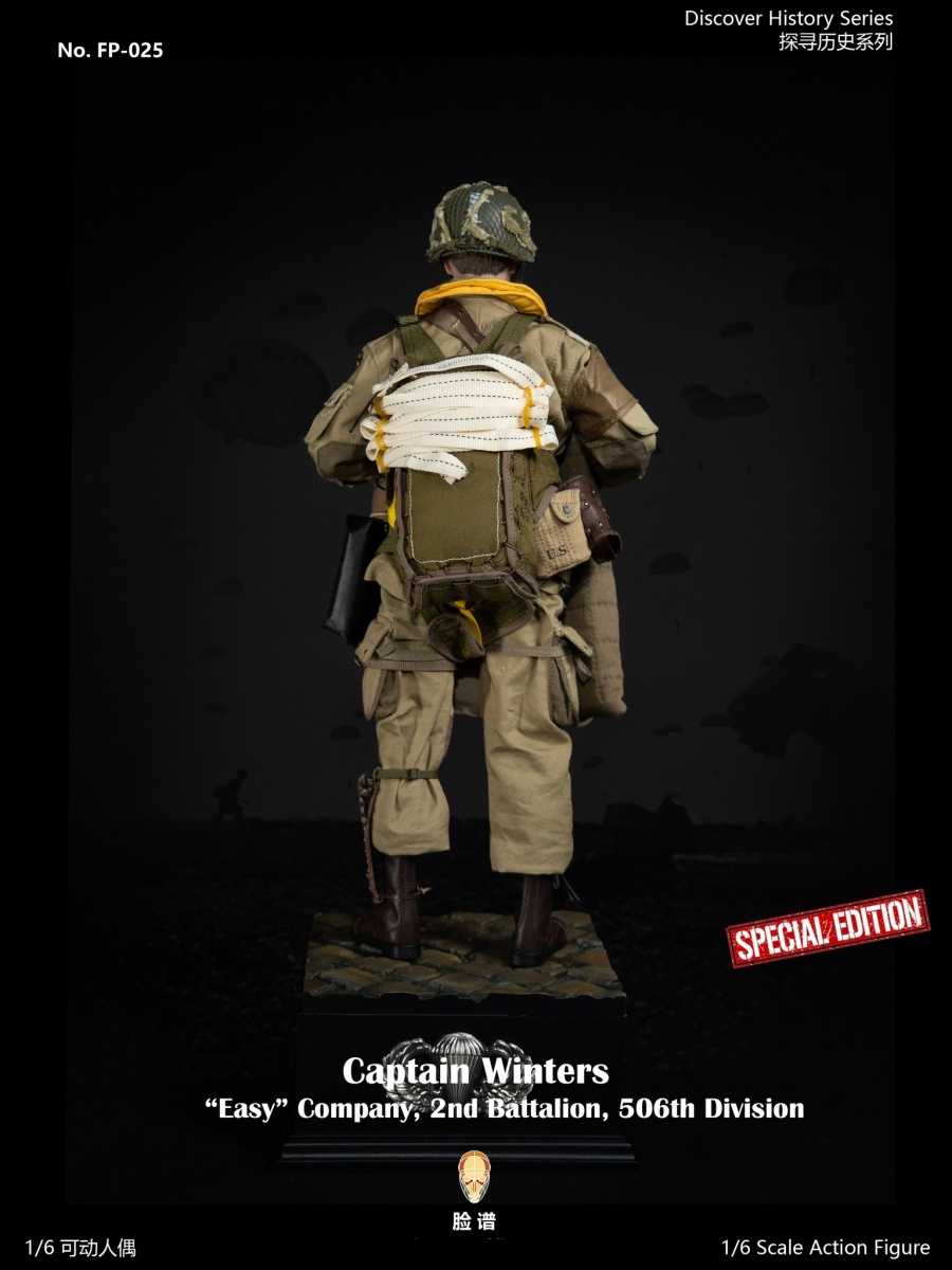 WWII US Airborne Division E Company Captain - Movie - Special Edition - in 1/6 scale