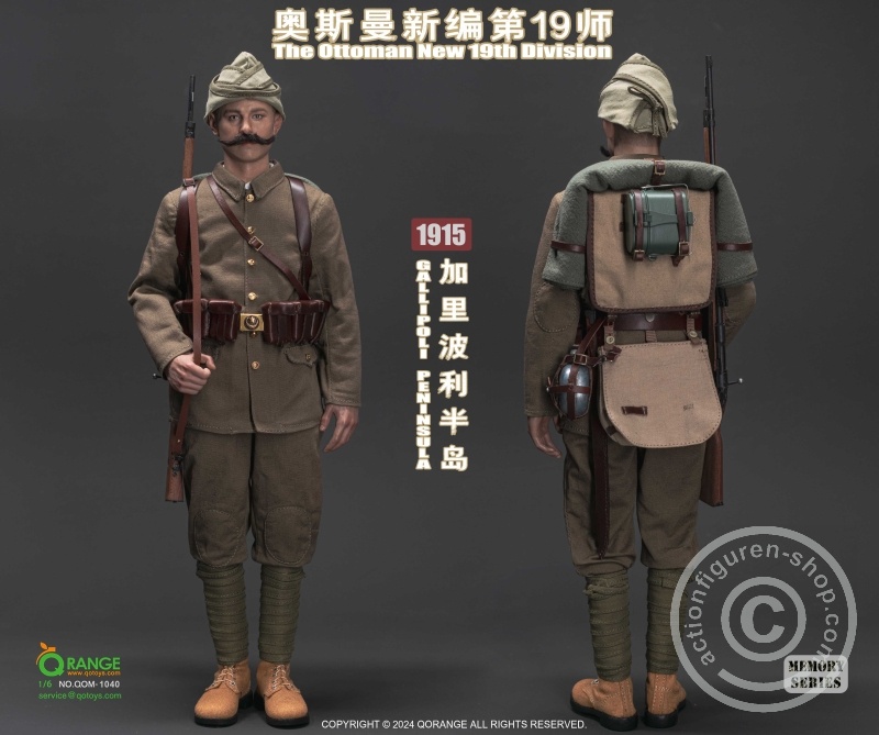 1915 - The Ottoman New 19th Division In Gallipoli Peninsula - in 1/6 scale
