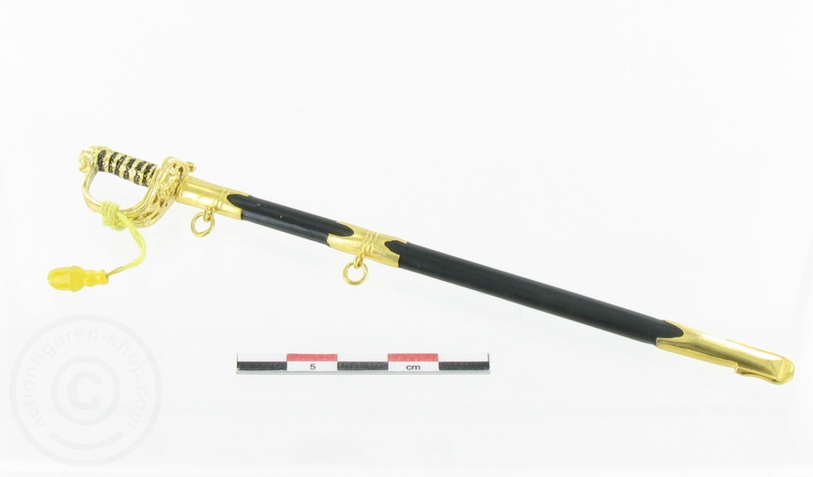 Saebel01-01 Säbel mit Scheide - Metall