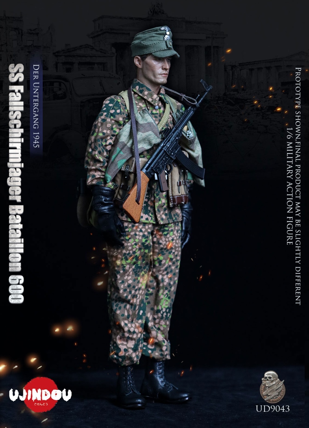SS Fallschirmjager Bataillon 600 - Der Untergang 1945 - in 1/6 scale