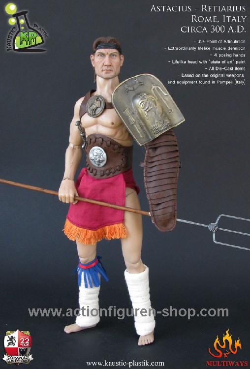 Astacius - Retiarius - Rom - Gladiator