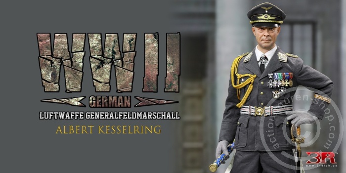 Albert Kesselring - WWII German Luftwaffe Generalfeldmarschall