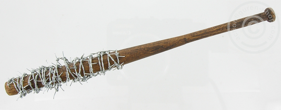 bbbat-02-01SAtGTj2Je7EcF Baseballschläger mit Stacheldraht - Holz/Metall - 1/6