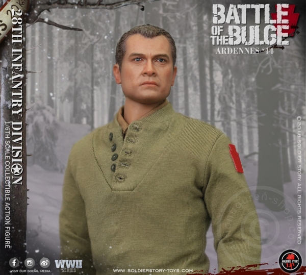 SSt111-40 U.S. Army 28th Infantry Division Ardennes 1944