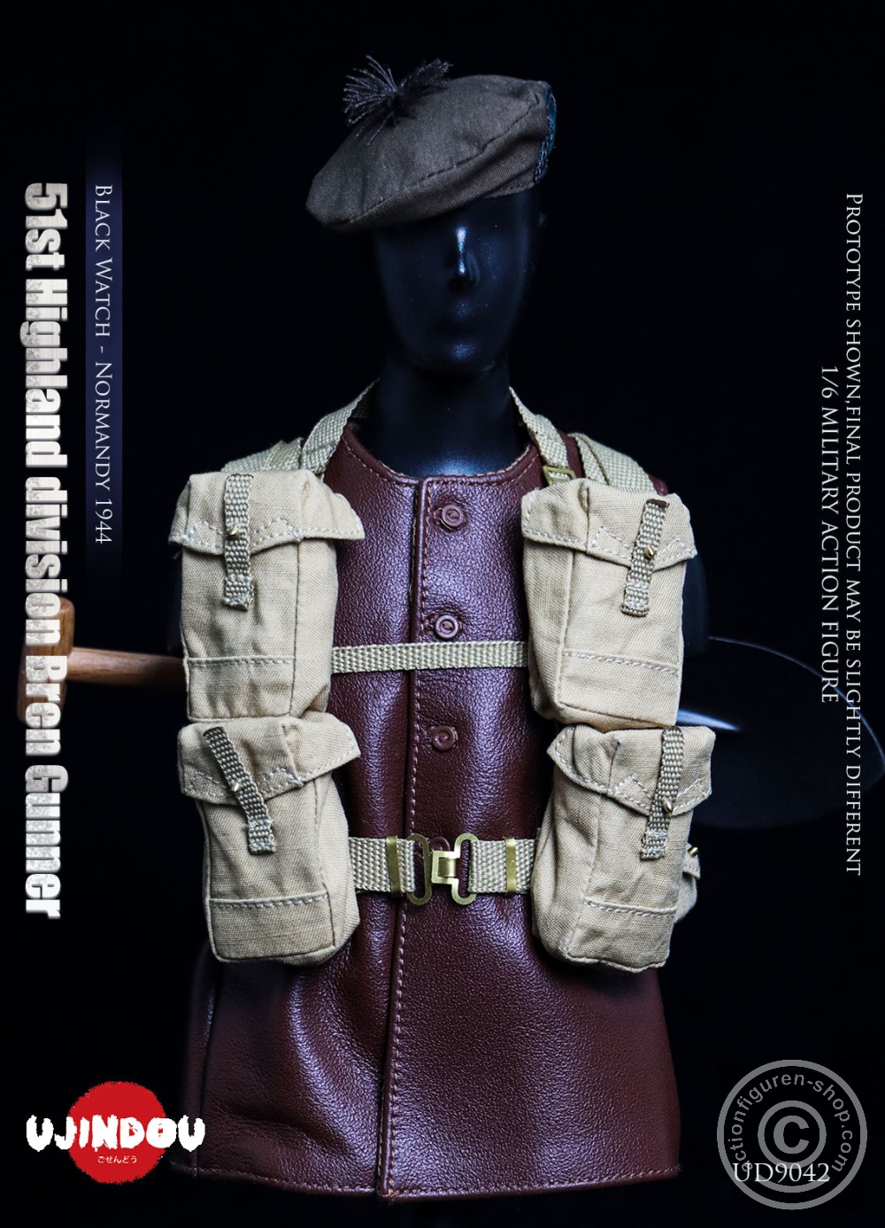 51st Highland Division Bren Gunner - Black Watch - Normandy 1944 - in 1/6 scale 51st Highland Division Bren Gunner - Black Watch - Normandy 1944 - in 1/6 scale