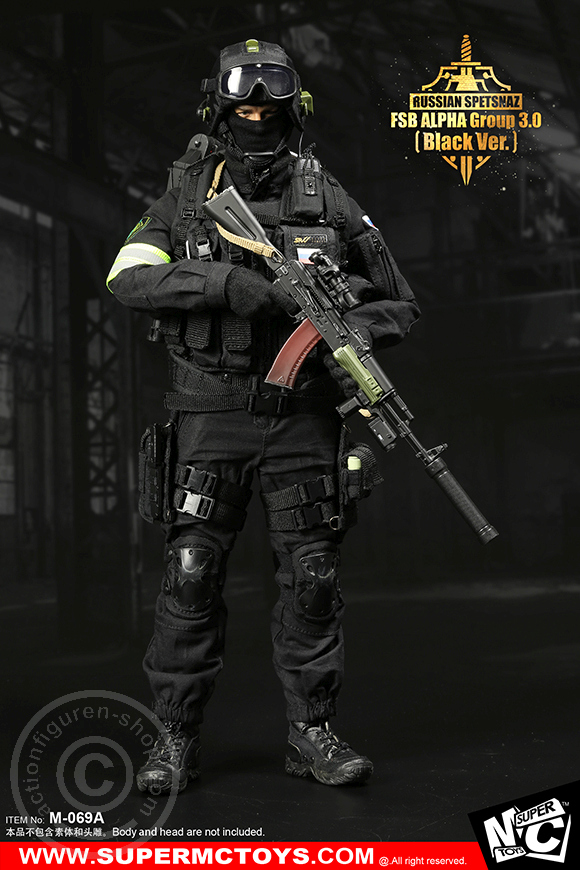 Russian Spetsnaz - FSB Alfa Group 3.0 (Black Ver.)