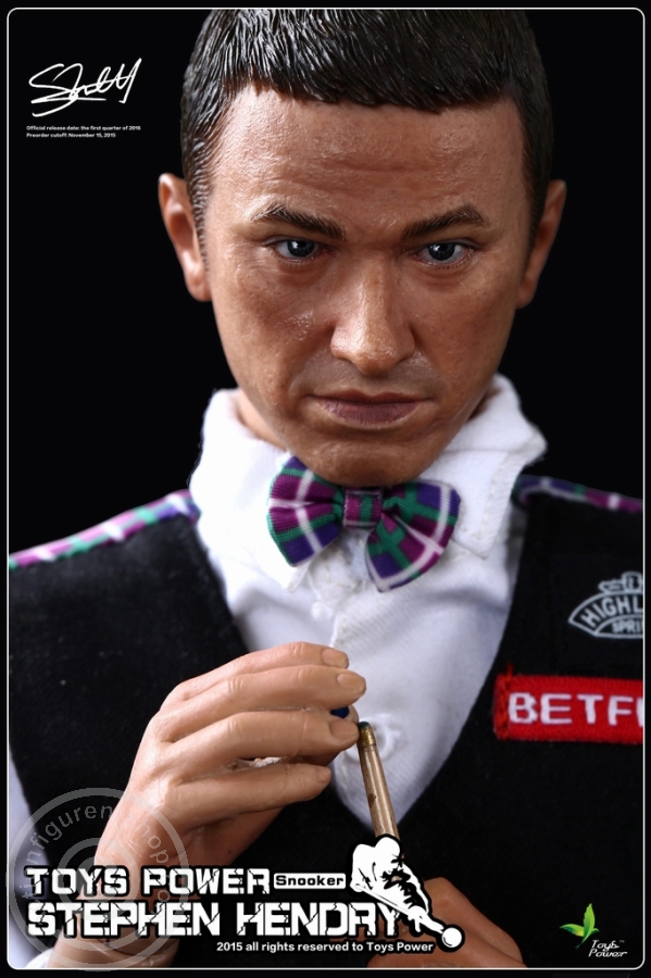 TP-CT008-07 Snooker Player Hendry with Snooker Table