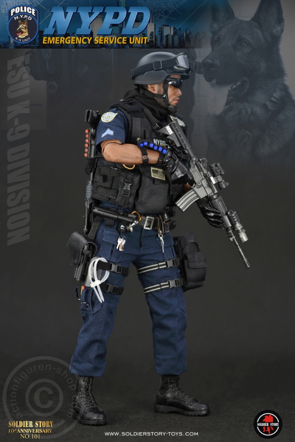 SSt101-20 NYPD - ESU - K-9 DIVISION - (Hundestaffel)