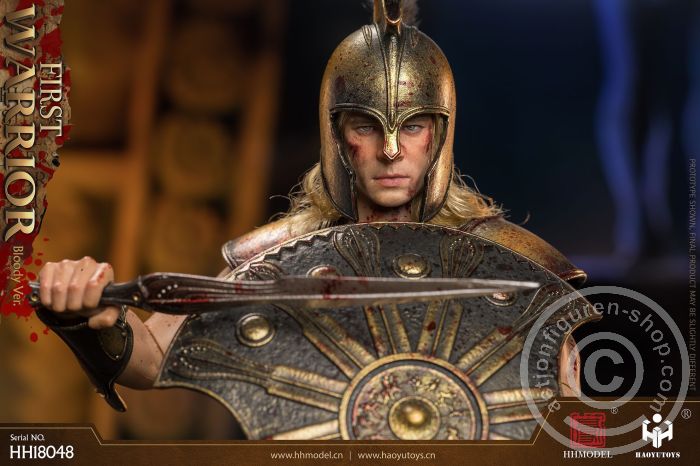 HH18048-12 Greek First Warrior - Bloody Battle Version - Trojan