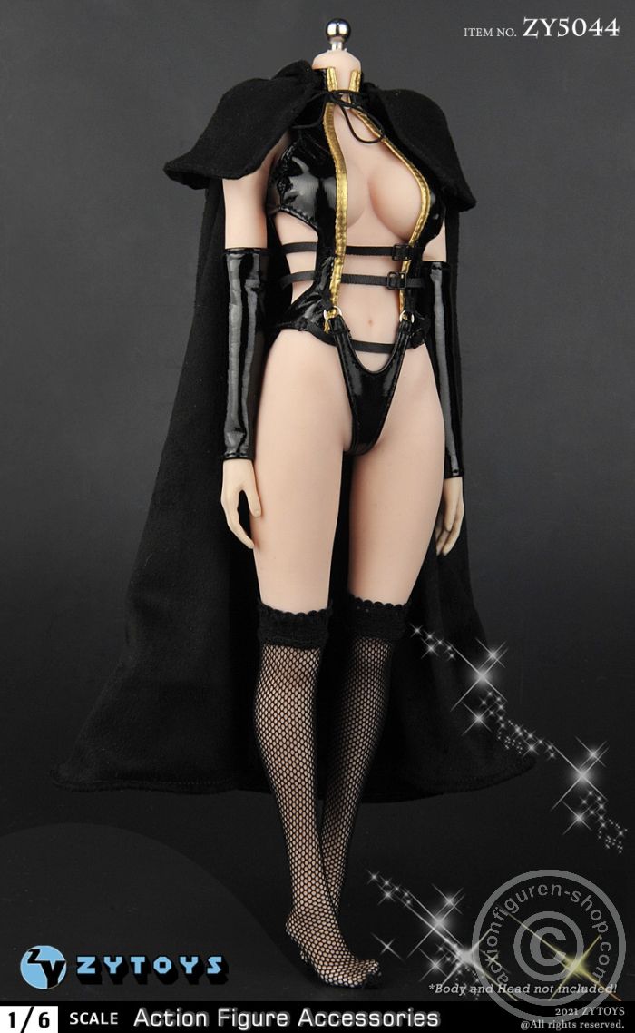 ZY5044-08 Sexy Cloak & Lingerie Set