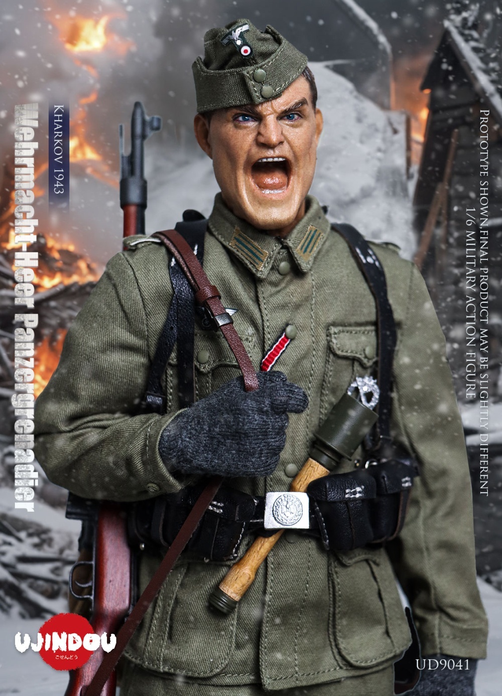 WWII Wehrmacht-Heer - Panzergrenadier - Kharkov 1943 - in 1/6 scale