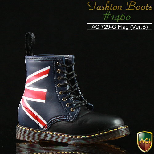 Fashion Punker Boots - black