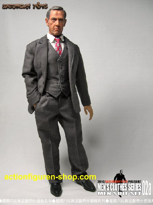 Men Suit Set 02 - grey