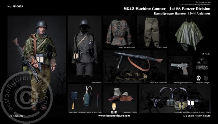 MG42 Machine Gunner at Ardennes - Standard Edition MG42 Machine Gunner at Ardennes - Standard Edition