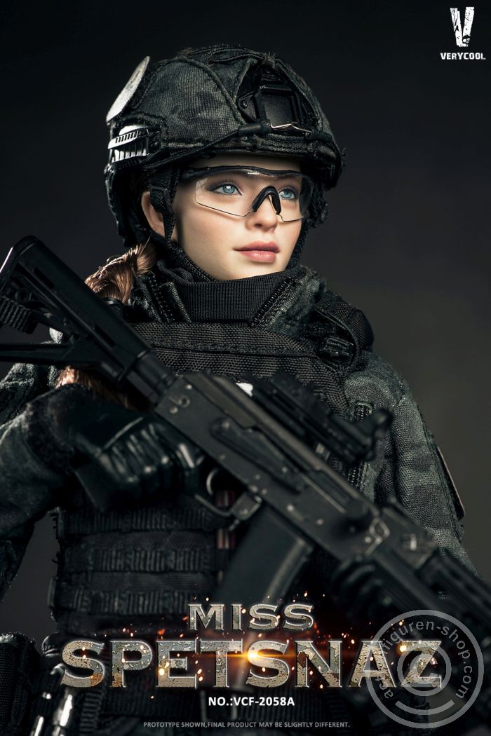 VCF2058A-13 Miss Spetsnaz 2.0 in MCB Camouflage - black Vest