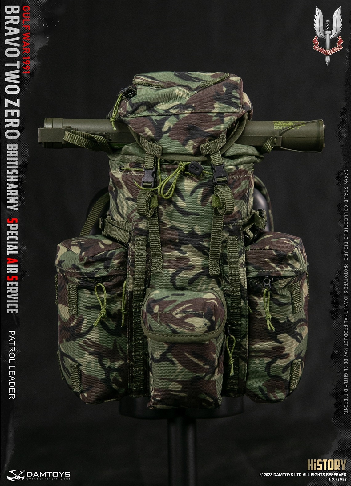 Bravo Two Zero - British Army Special Air Service (SAS) Patrol Leader - Gulf War 1991 - in 1/6 scale Bravo Two Zero - British Army Special Air Service (SAS) Patrol Leader - Gulf War 1991 - in 1/6 scale