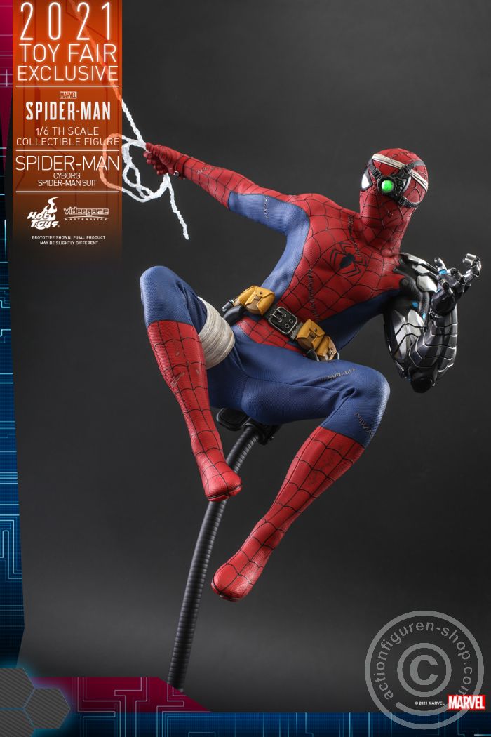 607881-18 Marvel's Spider-Man - Spider-Man (Cyborg Spider-Man Suit) - Toy Fair Exclusive - VGM51