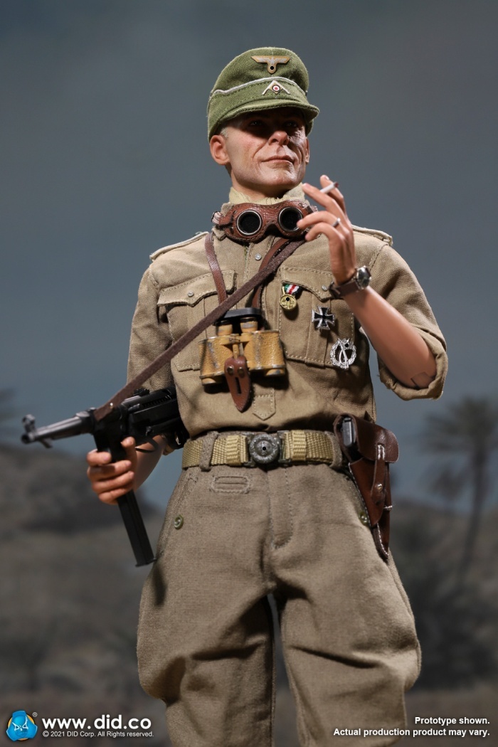 Wilhelm - WWII German Afrika Korps Infantry Captain