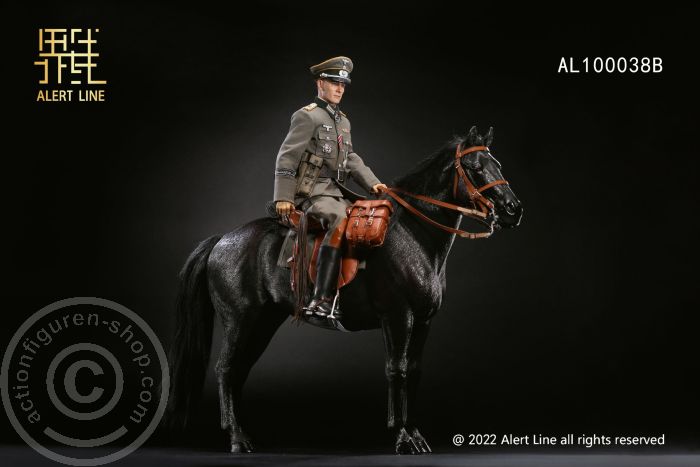 WWII German Battle Steed - Black WWII German Battle Steed - Black