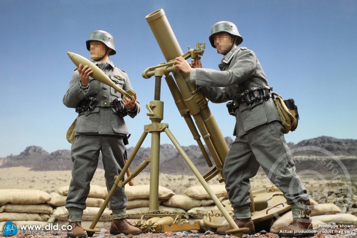 German 12cm Granatwerfer 42 mortar (sand) - WW II