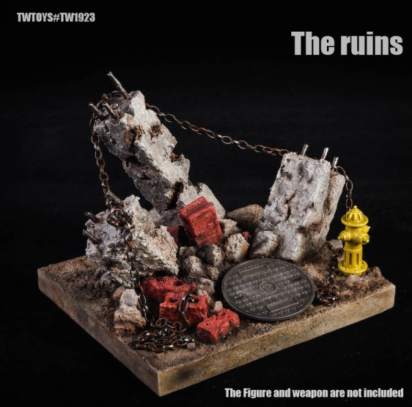 The Ruins Hydrant - Diorama