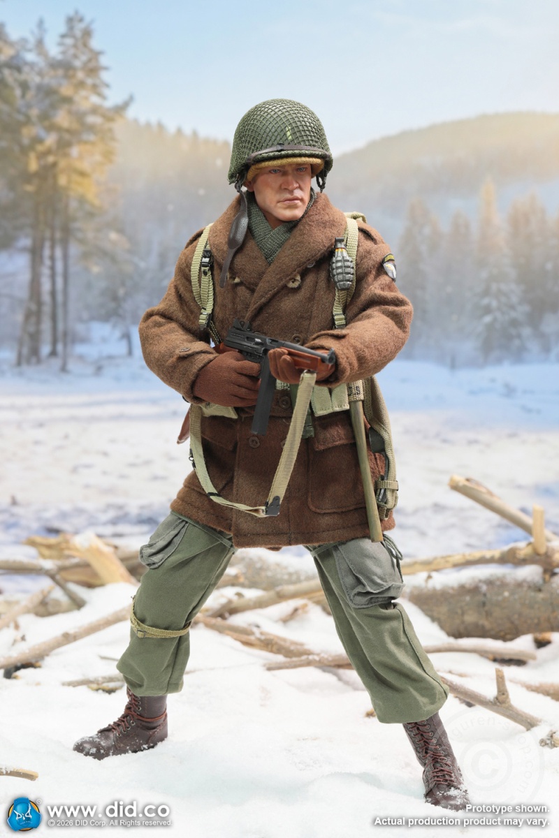 Lieutenant Buck - 1/6 WWII US Army 101st Airborne Division 506th PIR - in 1/6 scale