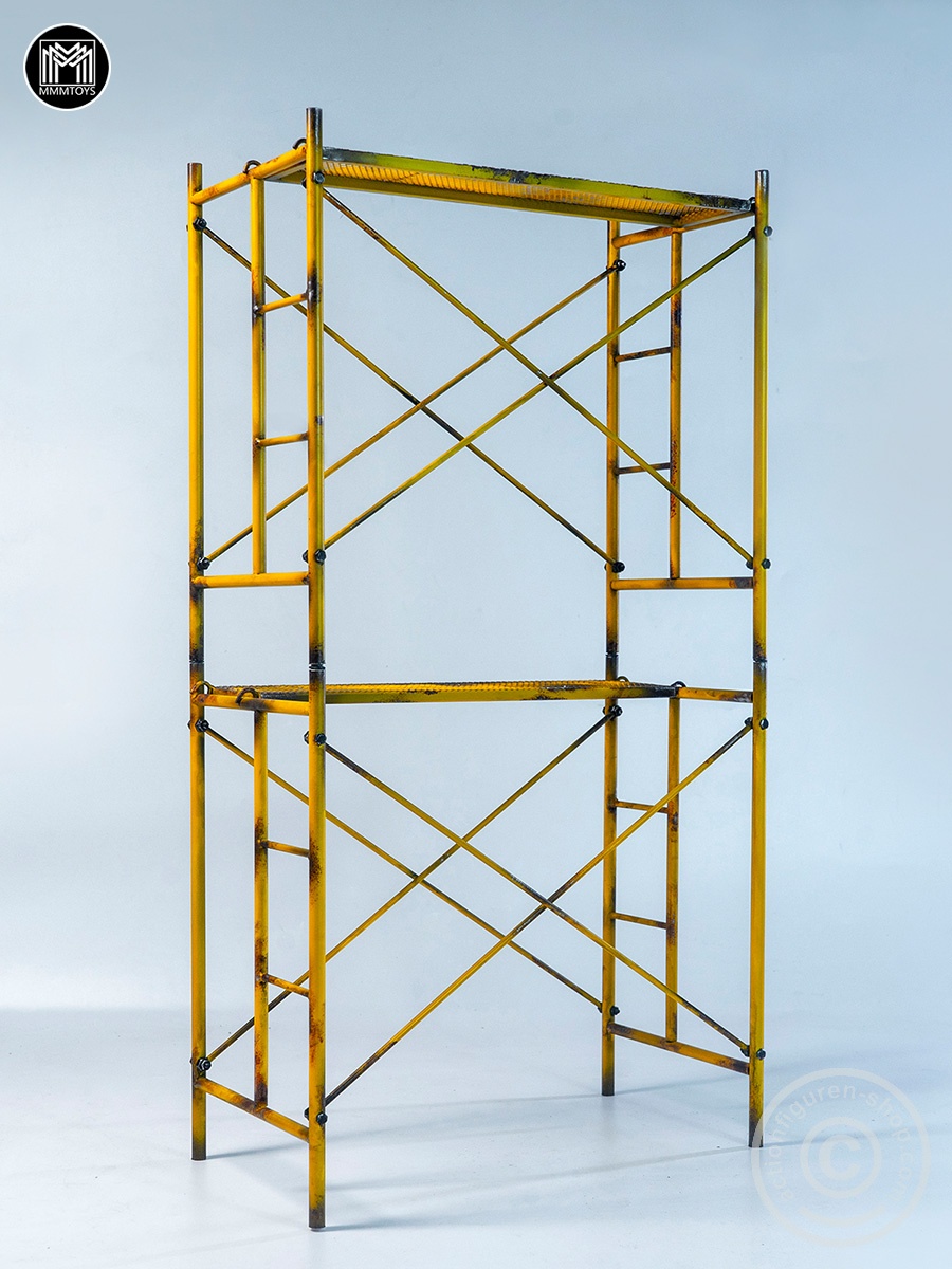 Yellow Scaffolding - in 1/6 scale