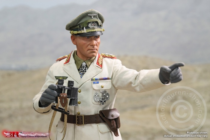 Erwin Rommel - The Desert Fox - Field Marshal of DAK - damaged Box Erwin Rommel - The Desert Fox - Field Marshal of DAK - damaged Box
