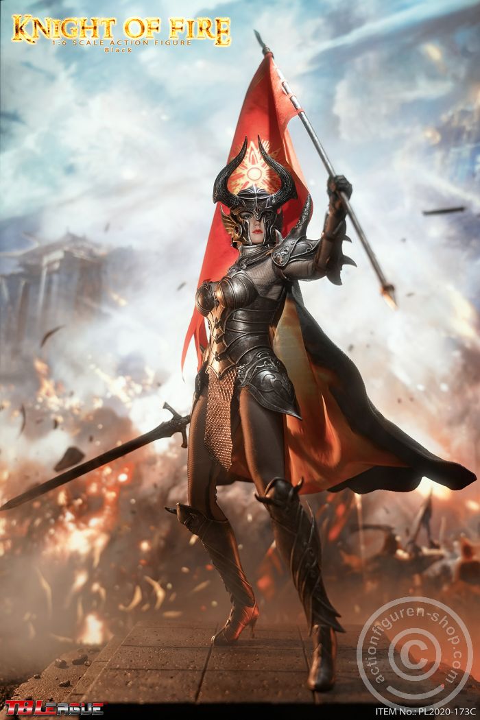PL2020-173C-04 Knight of Fire - Black Version