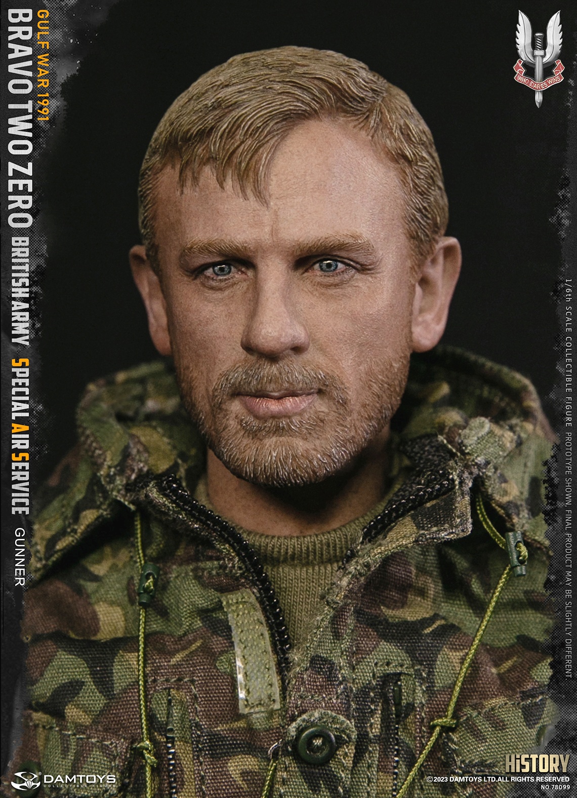 Bravo Two Zero - British Army Special Air Service (SAS) Gunner - Gulf War 1991 - in 1/6 scale Bravo Two Zero - British Army Special Air Service (SAS) Gunner - Gulf War 1991 - in 1/6 scale