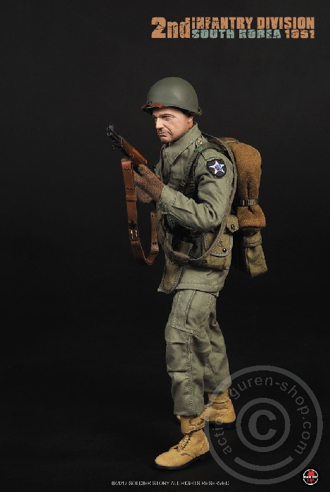 SSt069-21 2nd Infantry Division - South Korea 1951
