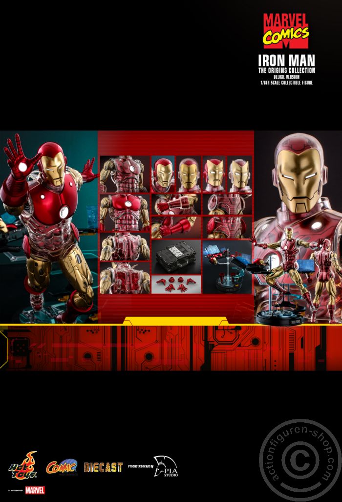 Iron Man (Deluxe Version) - The Origins Collection - CMS08D38 Iron Man (Deluxe Version) - The Origins Collection - CMS08D38