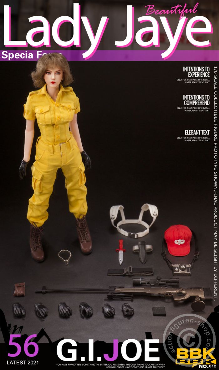 bbk012-20NCLgsxnSySFlu Lady Jaye - GI-JOE Female Soldier Model