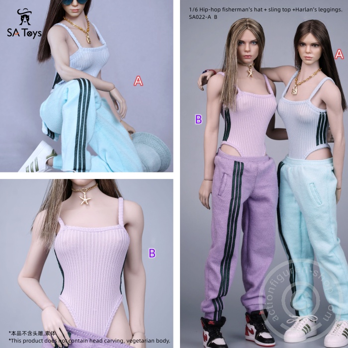 SATSA022-01Ym27LQ3BTvCi9 Cool Female Outfit - sky blue