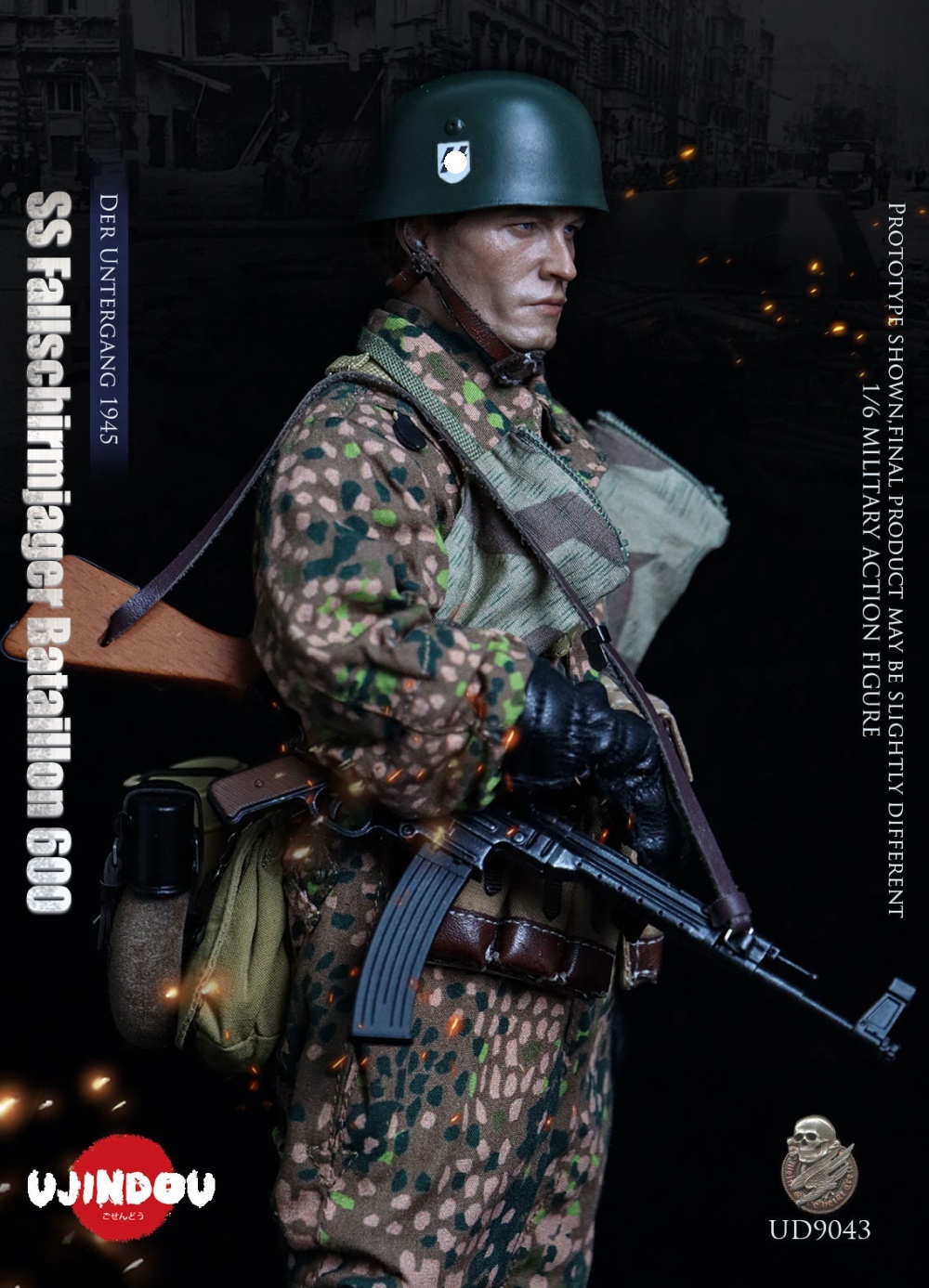 SS Fallschirmjager Bataillon 600 - Der Untergang 1945 - in 1/6 scale