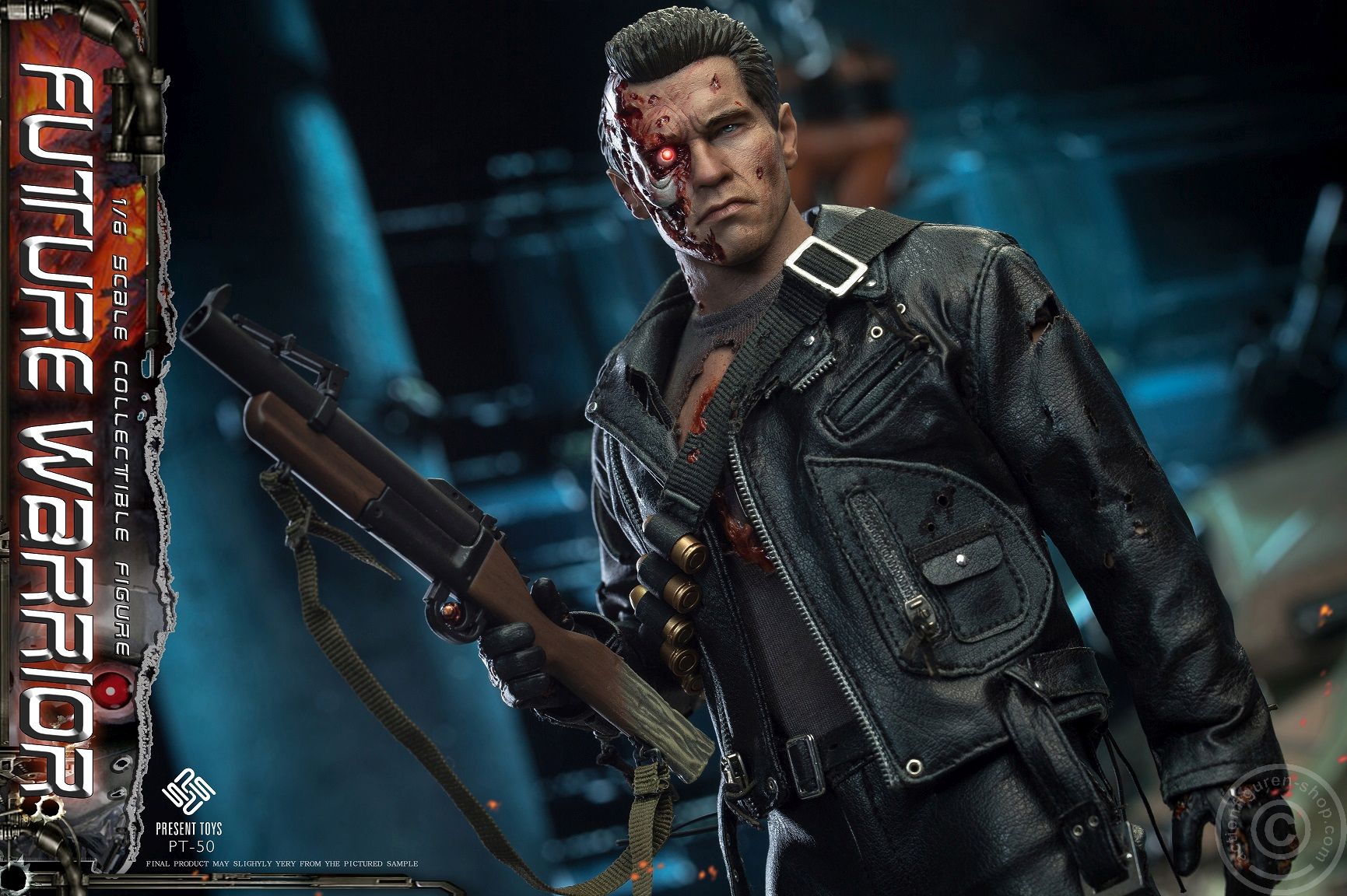 Future Warrior T800 - Battle Damaged